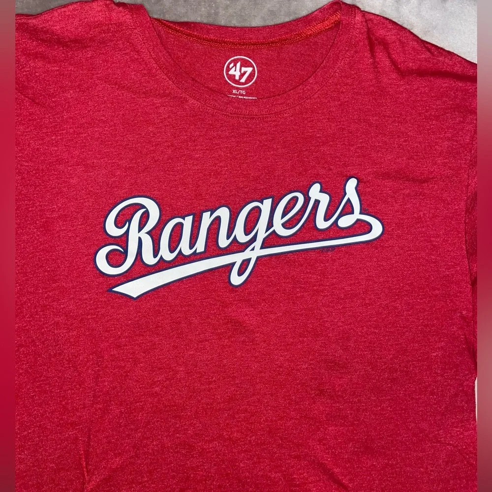 ⚾️⚾️47 Brand Texas Ranger XL t shirt⚾️⚾️ - Picture 2 of 4